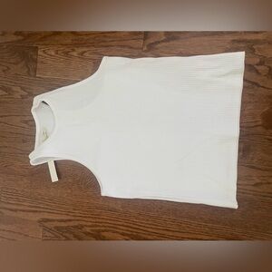 White madewell tank top-94% cotton